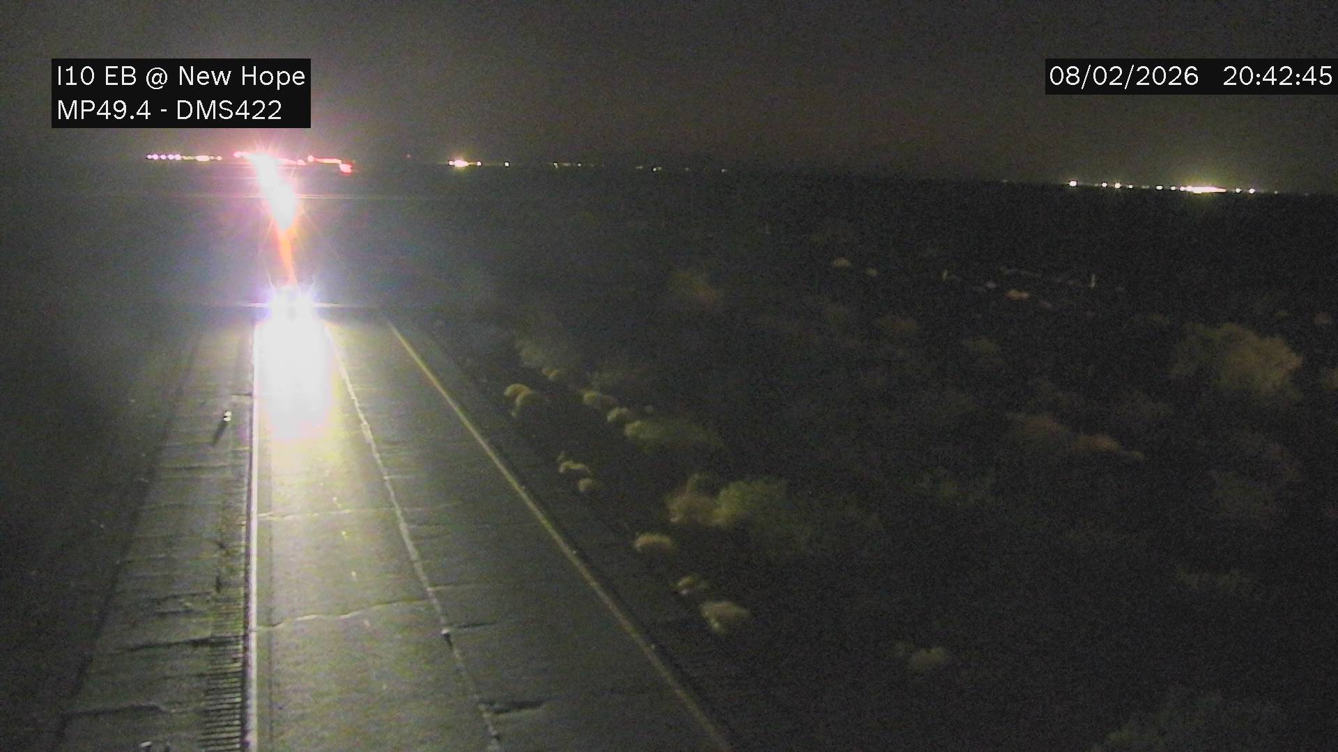 I-10 EB 49.40 @New Hope