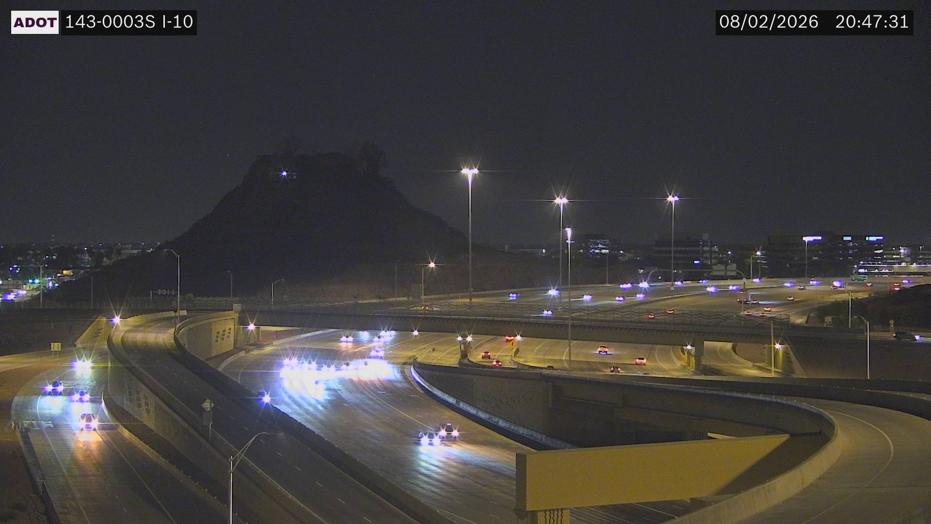 I-10 WB 153.60 @SR-143 HOV