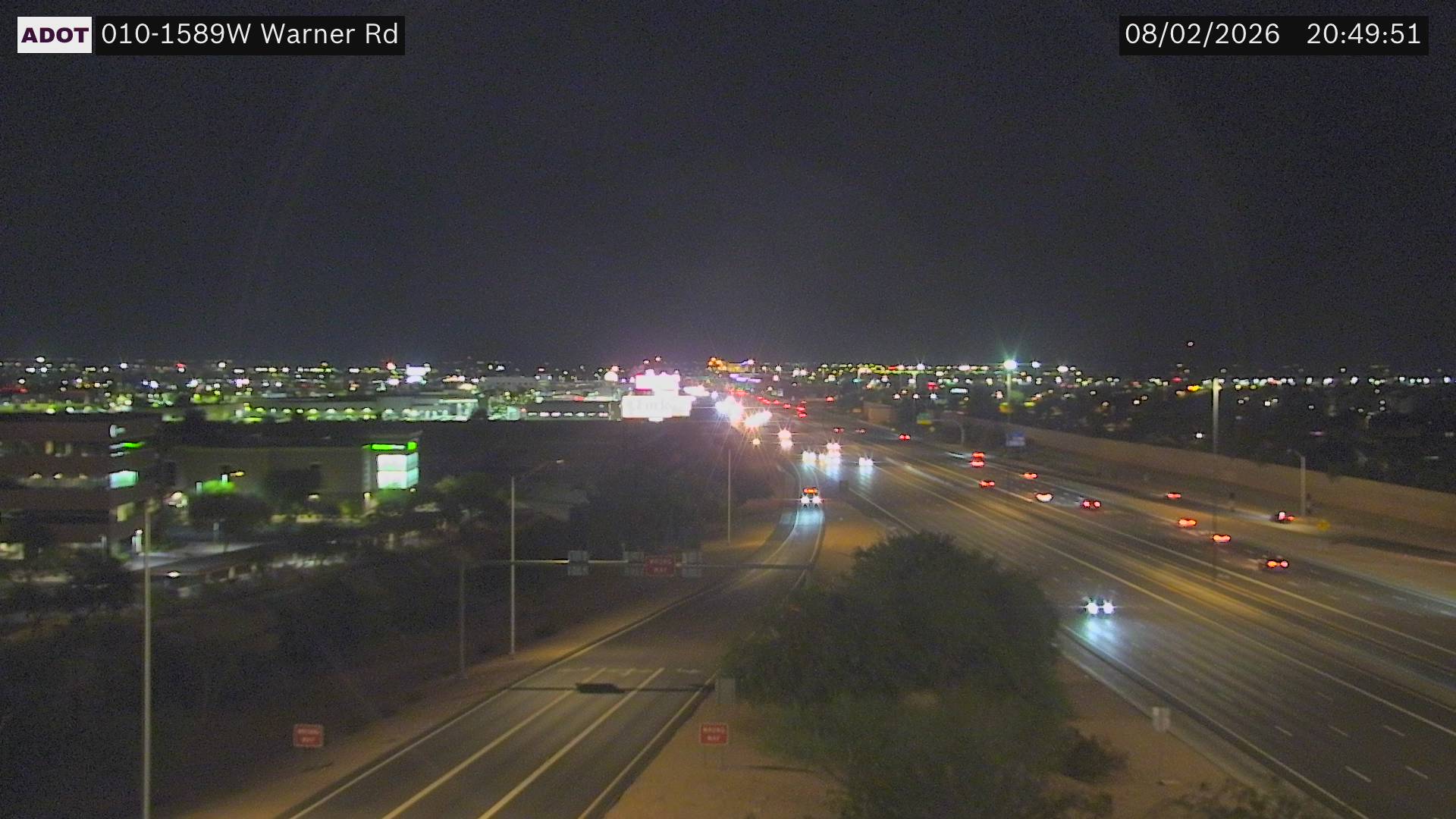 I-10 WB 158.90 @Warner Rd