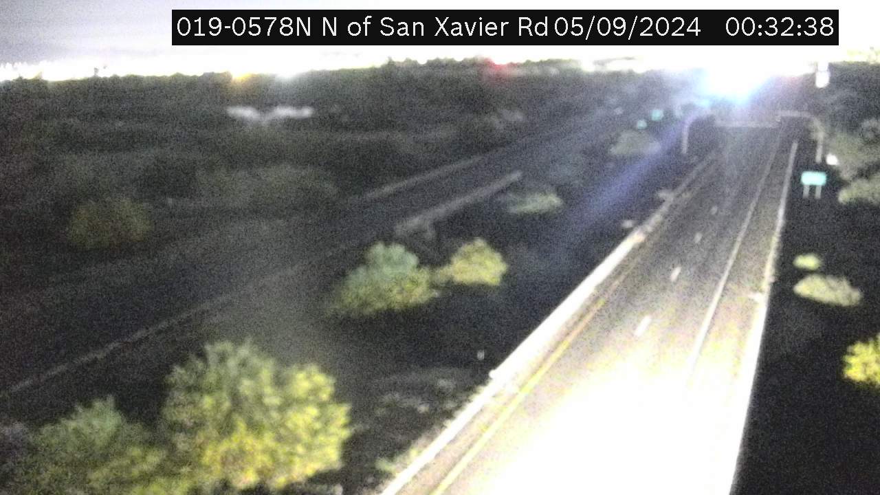I-19 NB 57.82 @N of San Xavier Camera Image