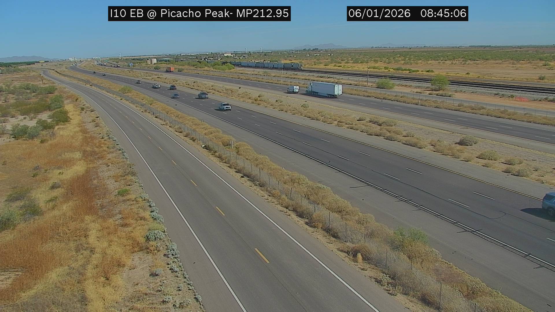 I-10 EB  213.00 @Picacho Peak