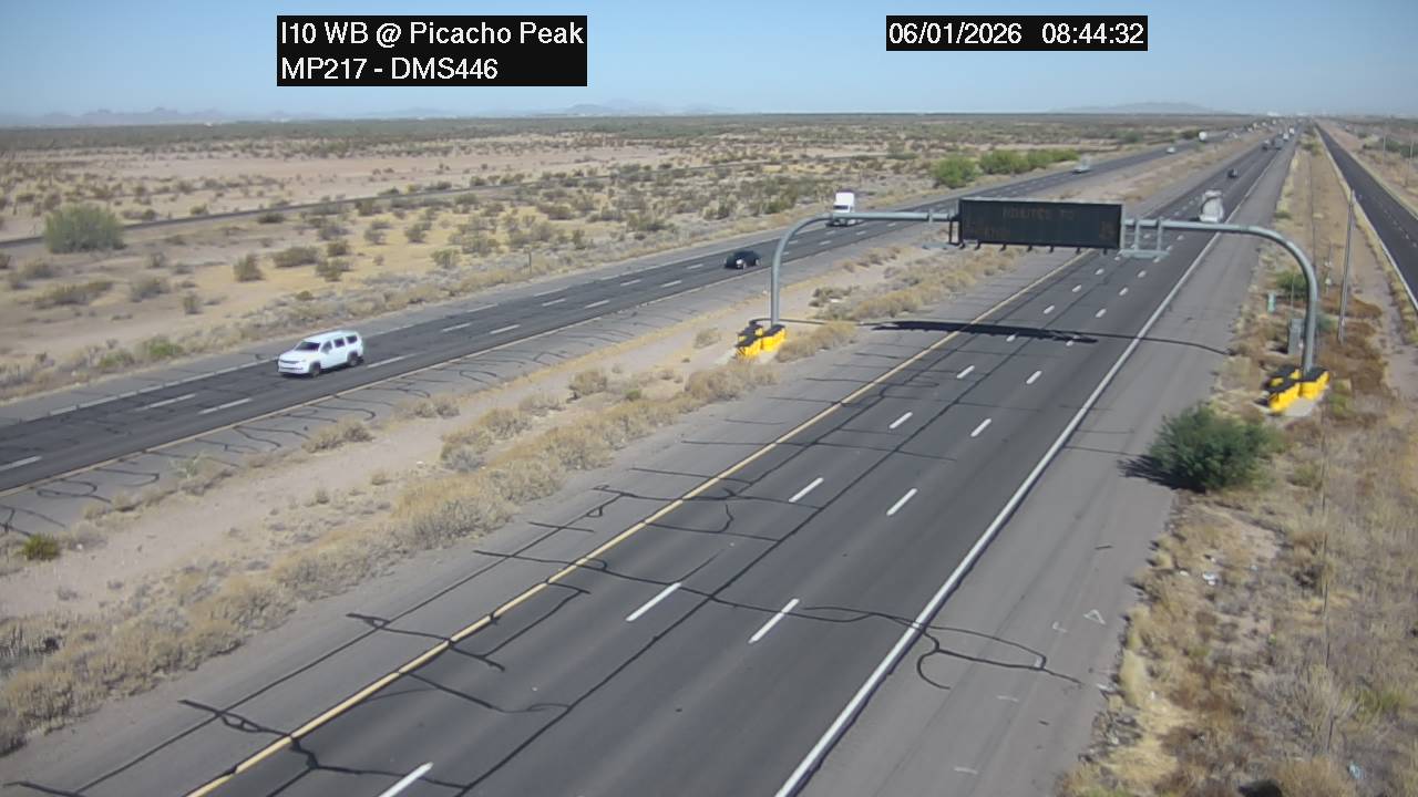 I-10 WB  217.00 @Picacho Peak