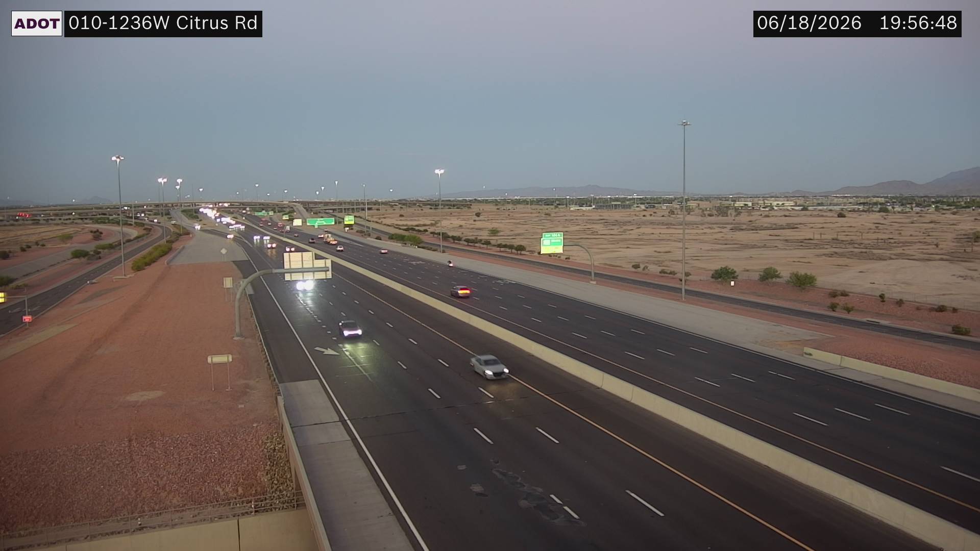 I-10 WB 123.60 @Citrus Rd