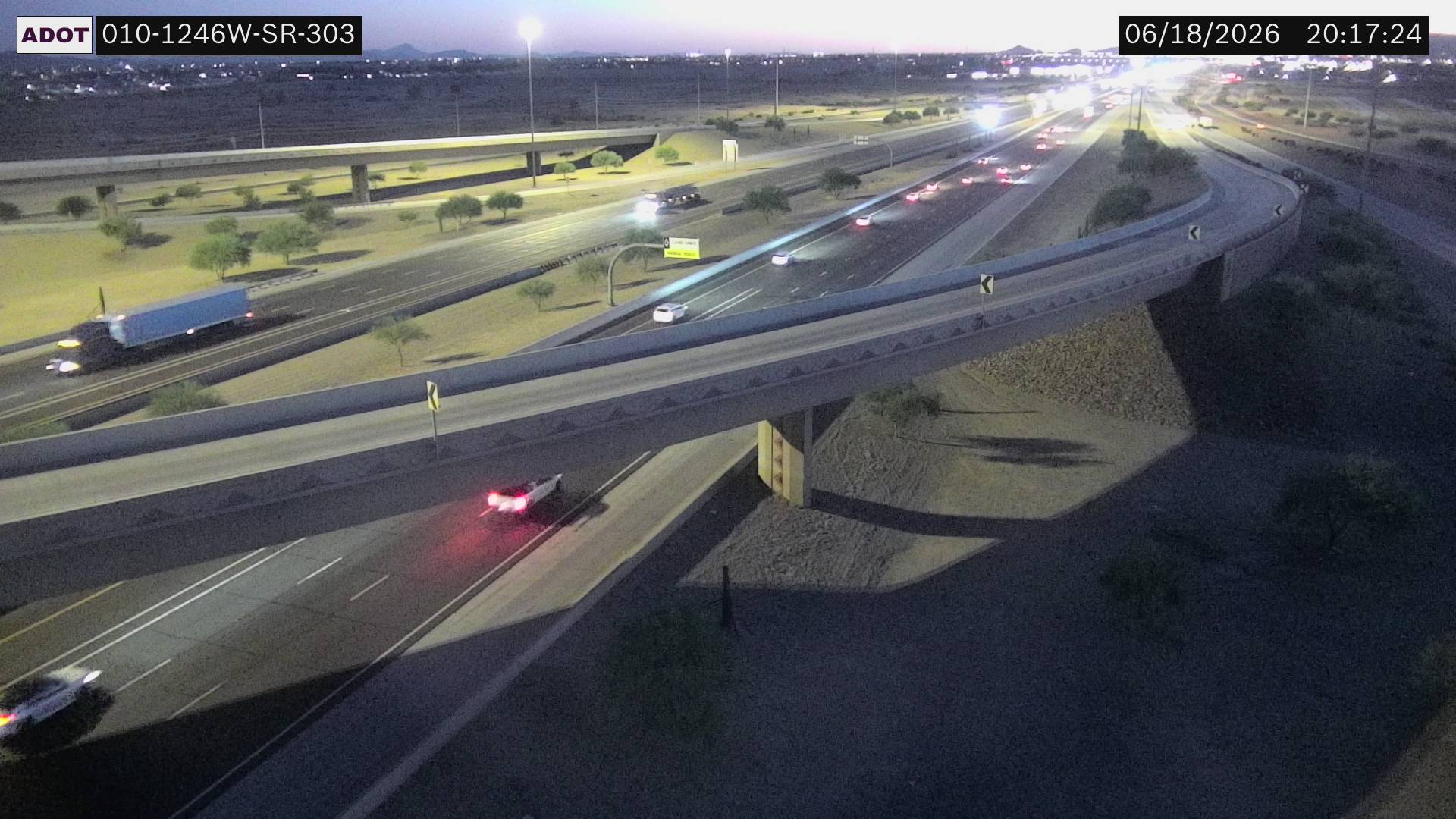 I-10 WB 124.60 @SR-303