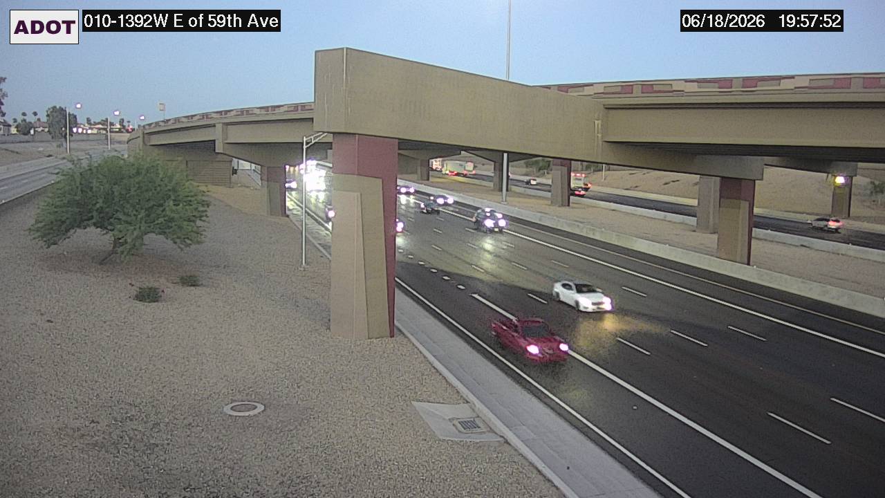 I-10 WB 139.20 @E of 59th Ave
