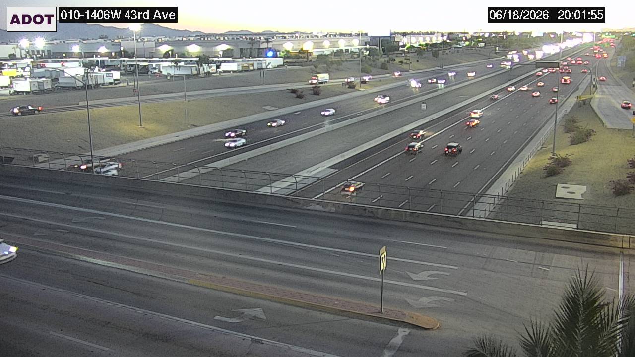 I-10 WB 140.60 @43rd Ave