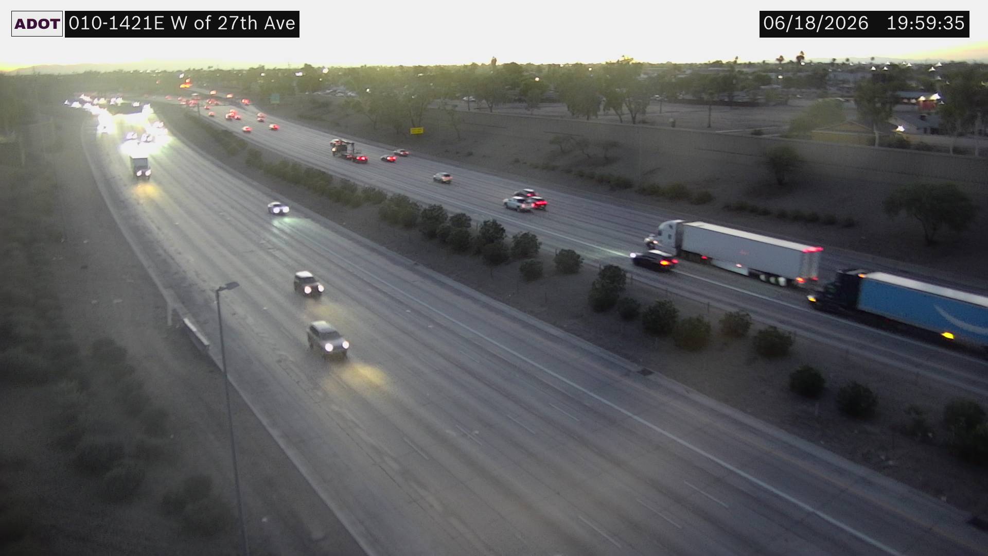 I-10 EB 142.10 @W of 27th Ave