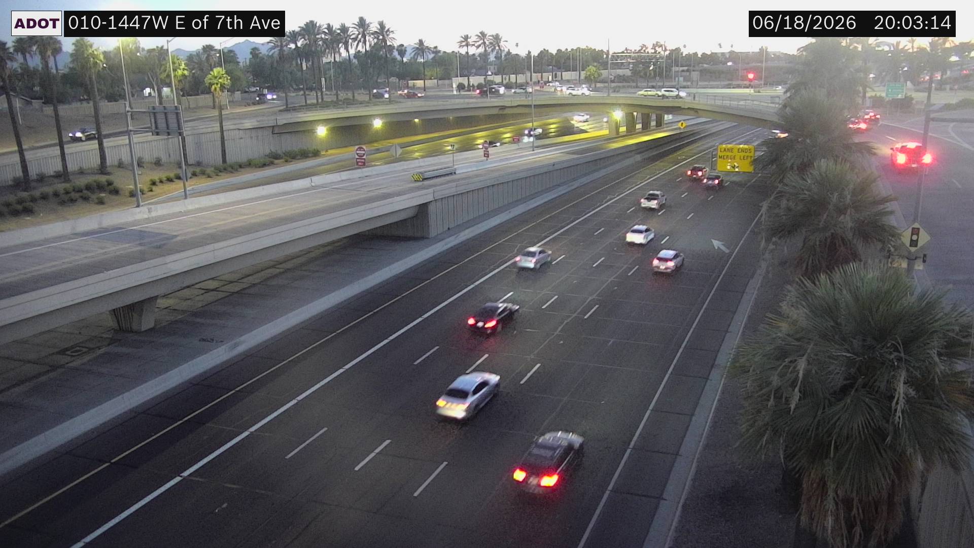 I-10 WB 144.70 @E of 7th Ave