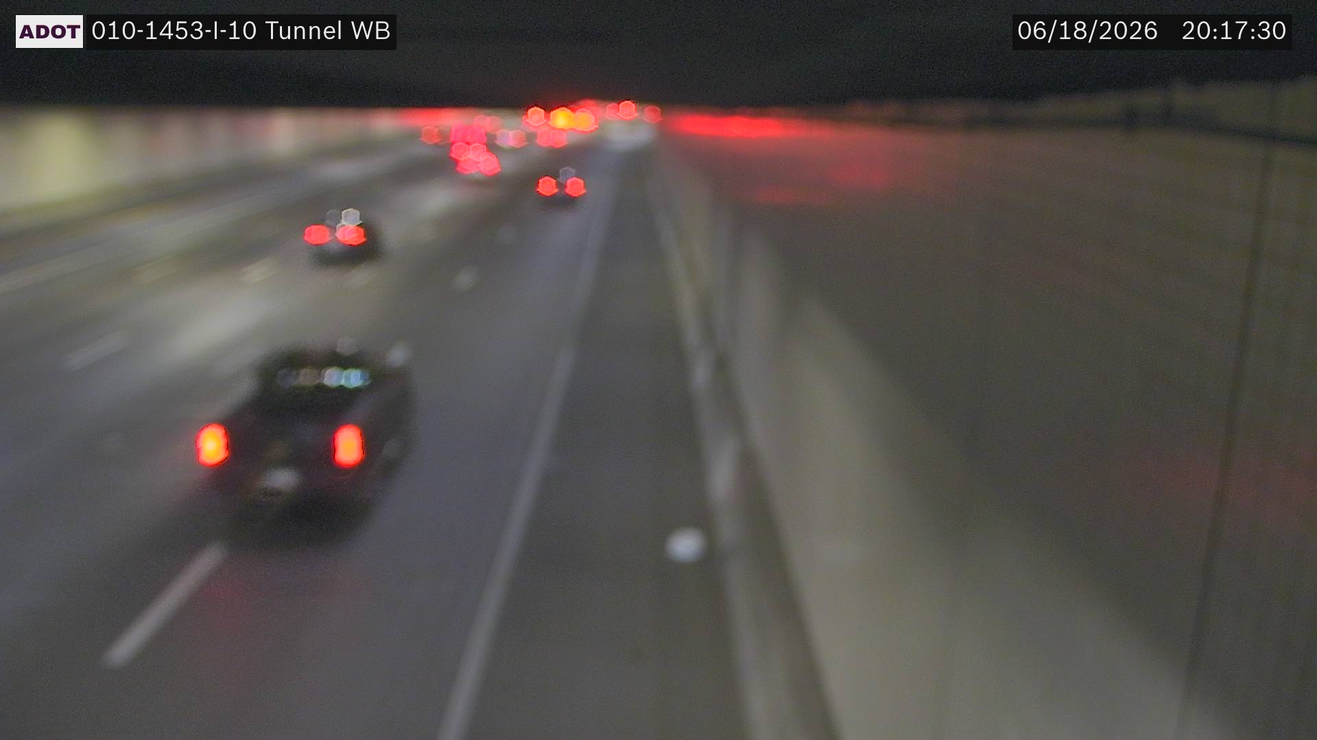 I-10 WB 144.90 @Tunnel WB