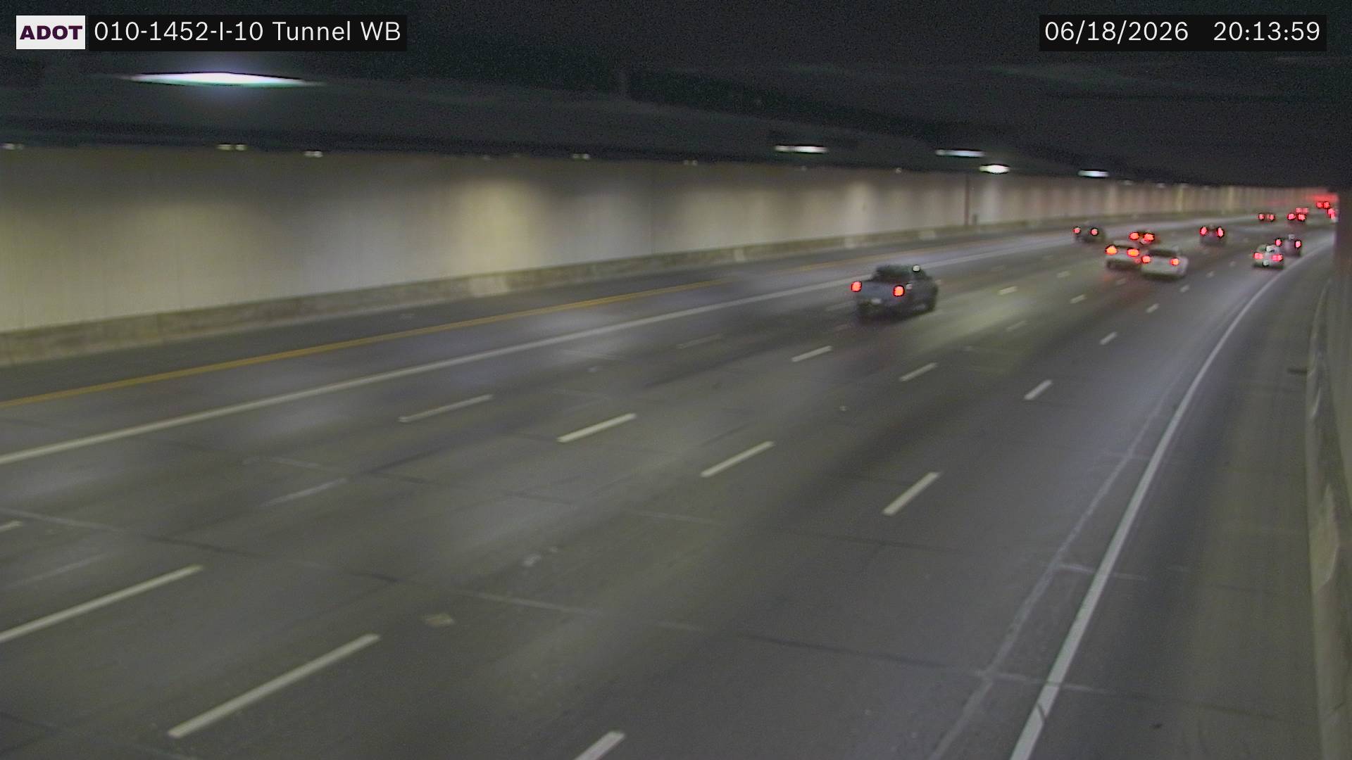 I-10 WB 145.00 @Tunnel WB
