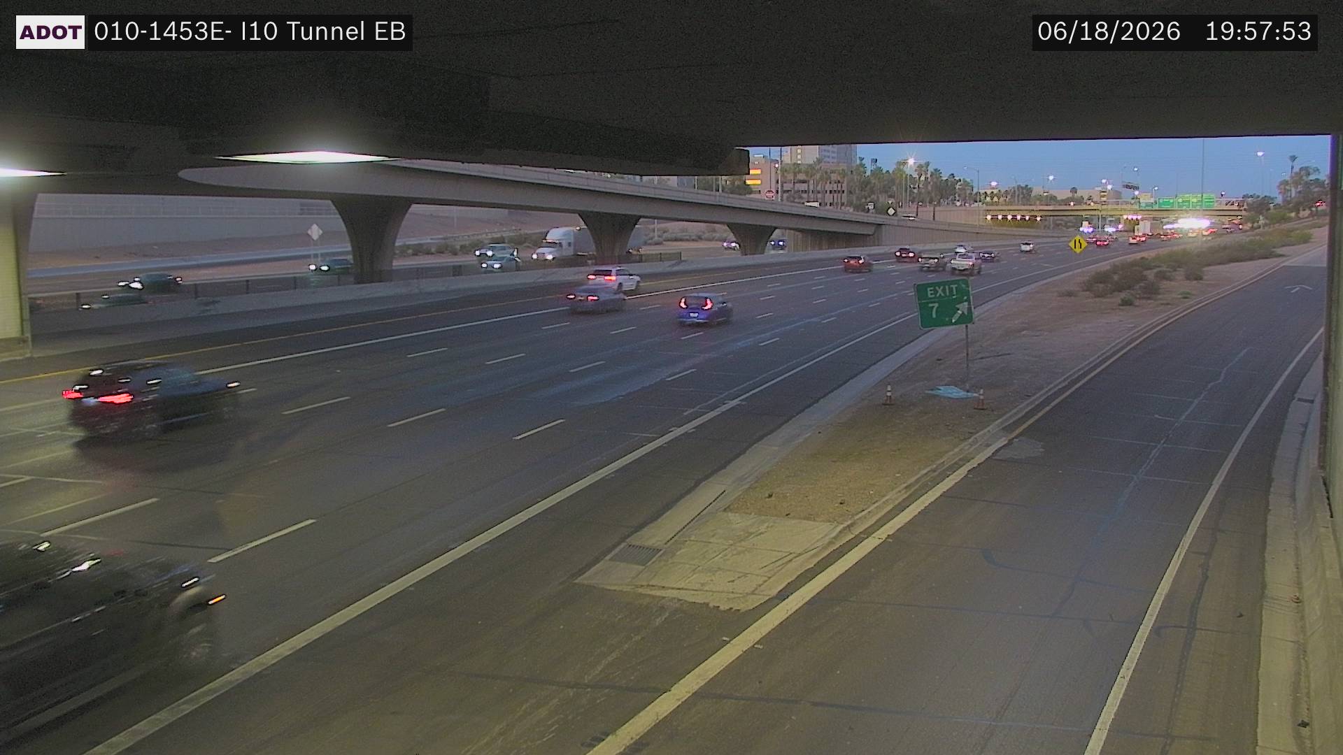 I-10 EB 145.30 @Tunnel EB