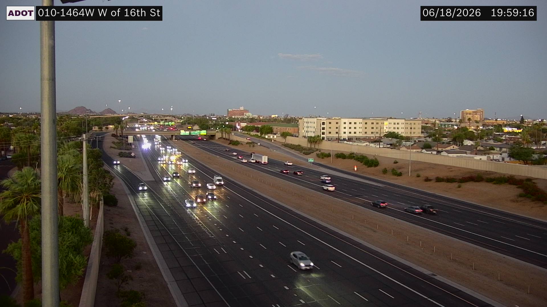 I-10 WB 146.40 @W of 16th St