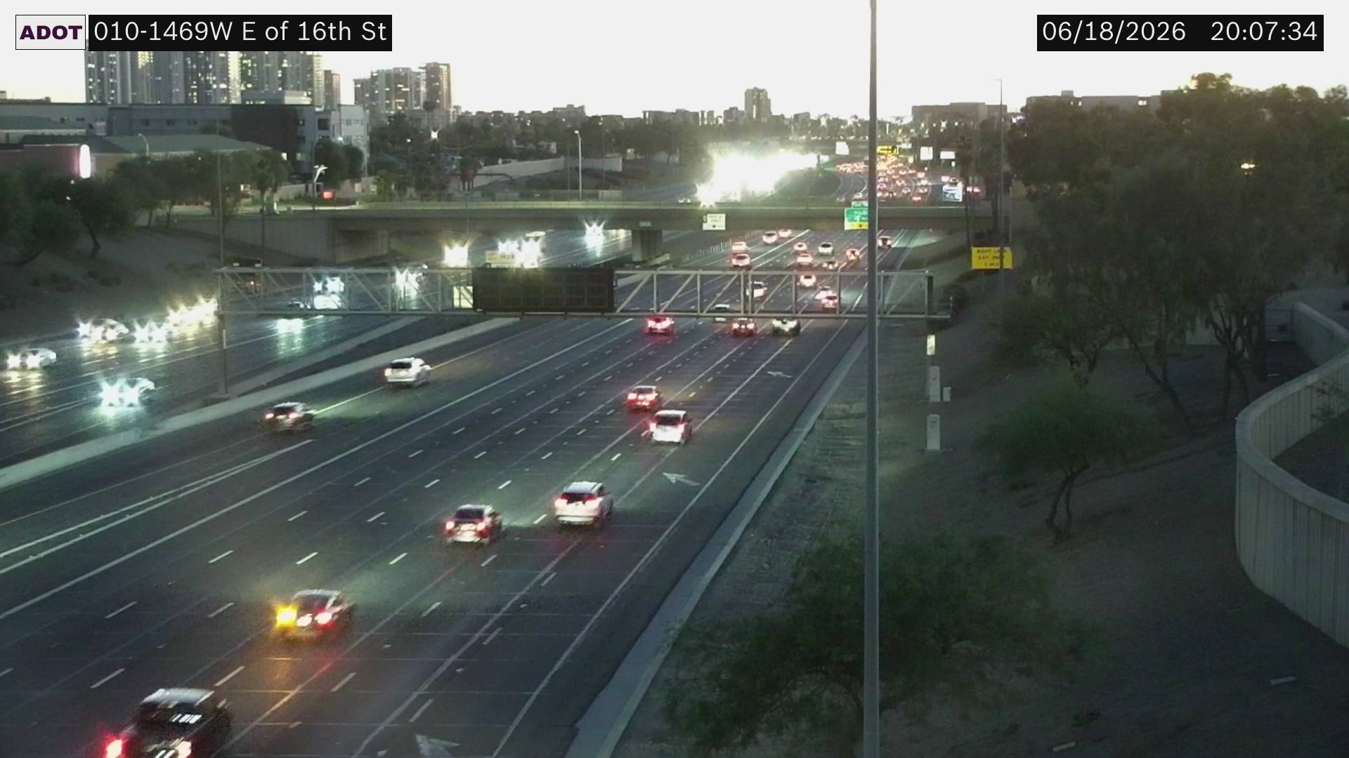 I-10 WB 146.90 @E of 16th St