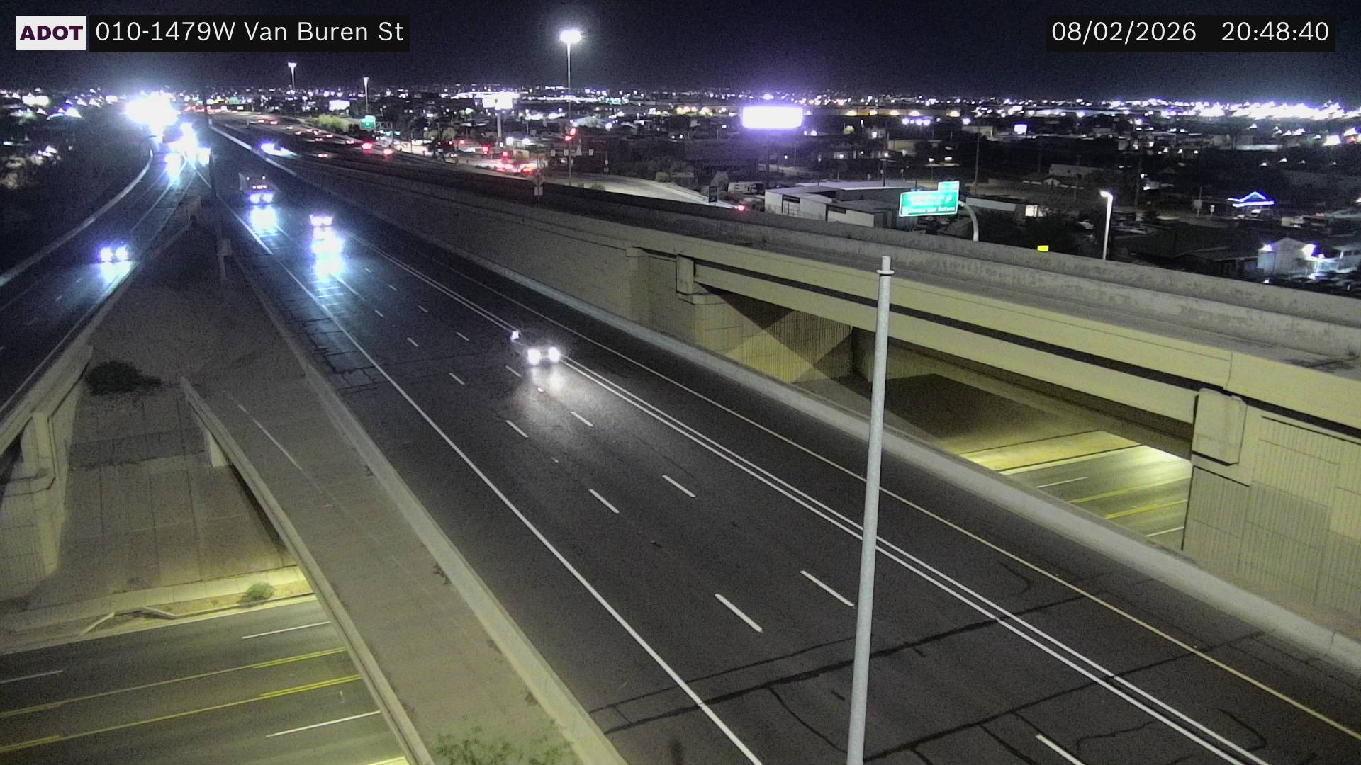 I-10 WB 147.90 @Van Buren St