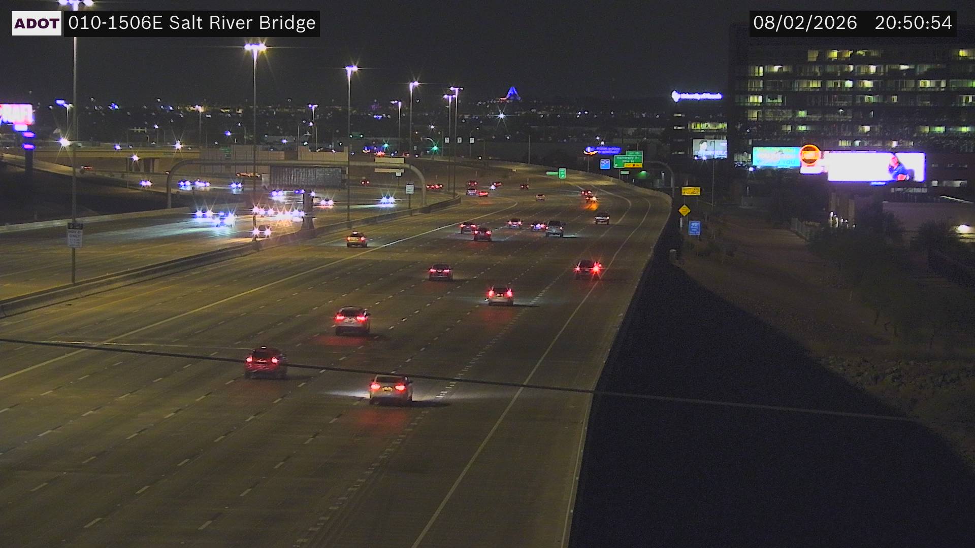 I-10 EB 150.60 @Salt River Bridge