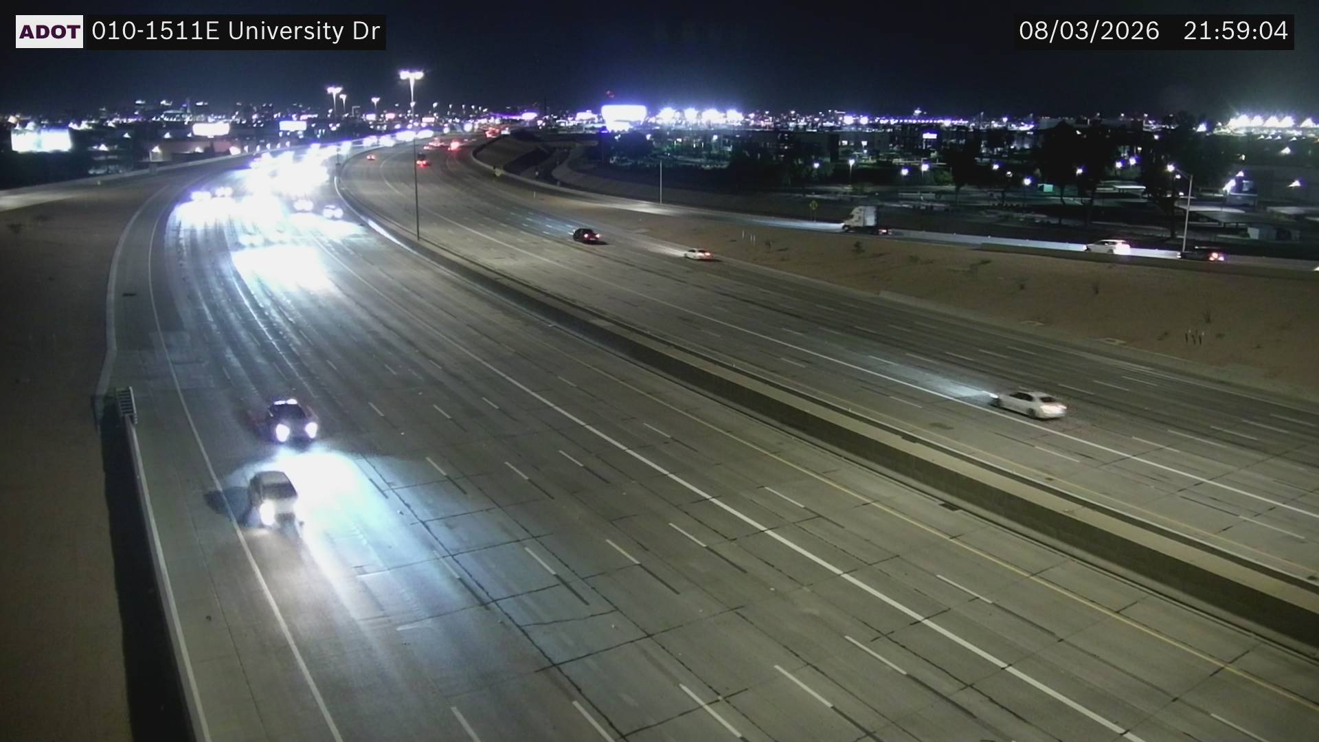 I-10 EB 151.10 @University Dr