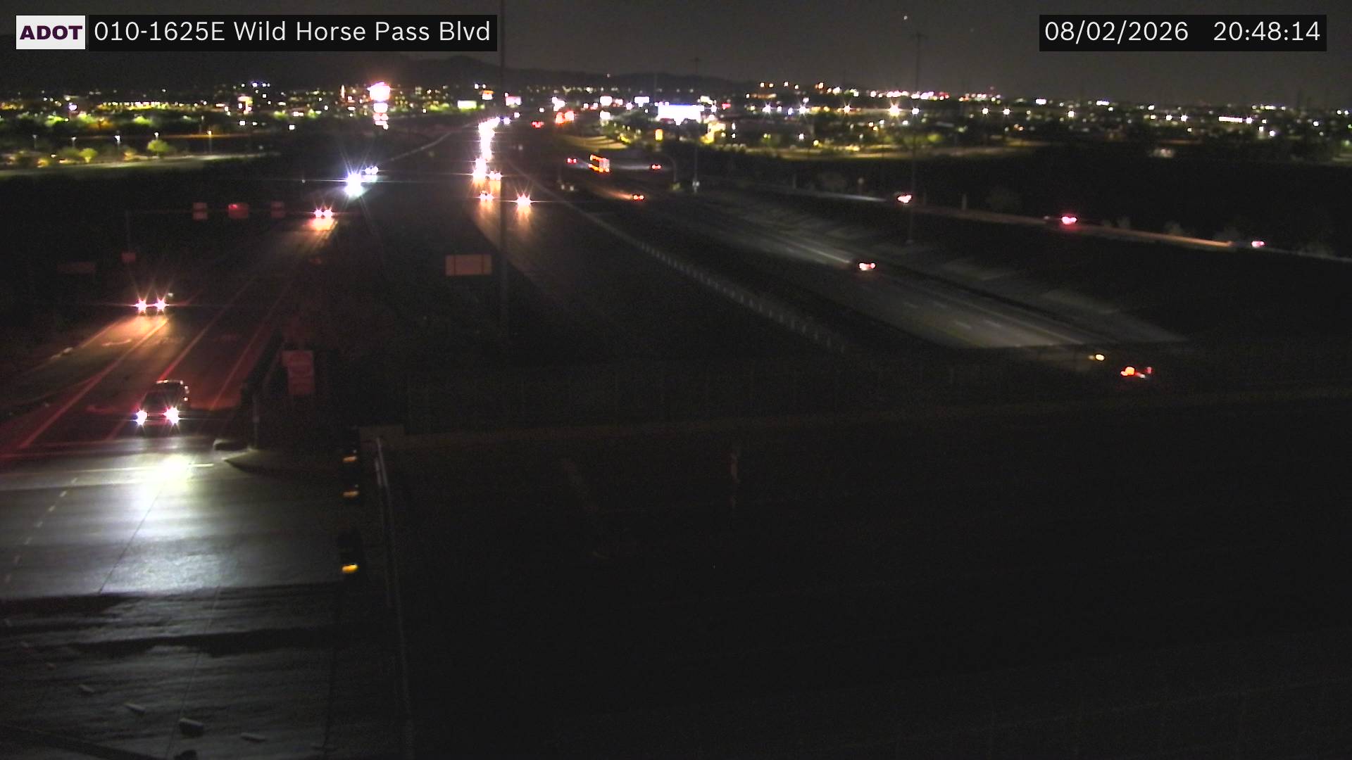 I-10 EB 162.50 @Wild Horse Pass Blvd